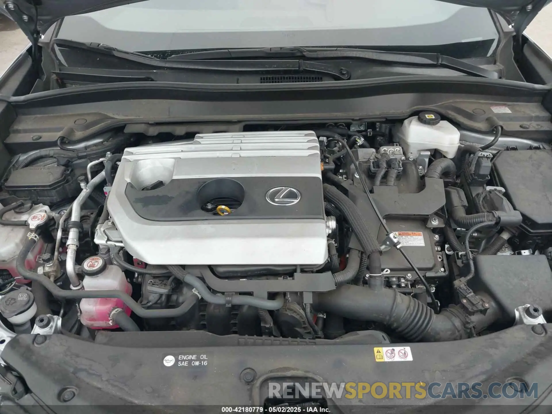 10 Photograph of a damaged car JTHX6JBH6P2143926 LEXUS UX 250H 2023