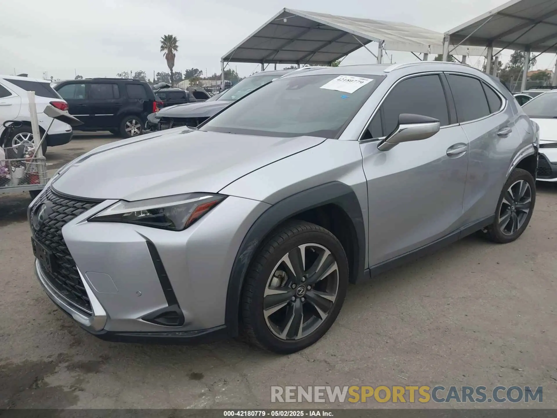 2 Photograph of a damaged car JTHX6JBH6P2143926 LEXUS UX 250H 2023