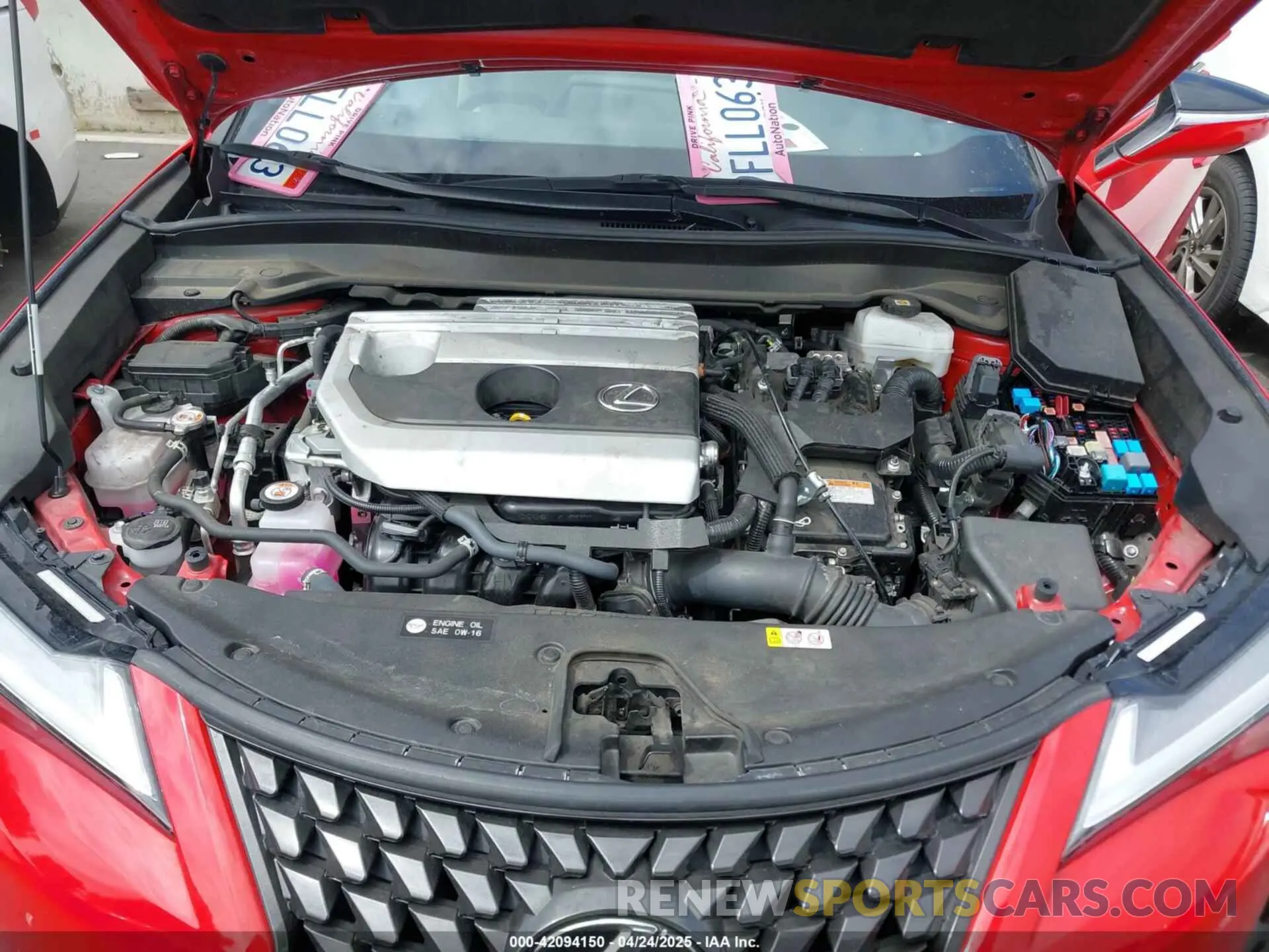 10 Фотография поврежденного автомобиля JTHX6JBH8P2147752 LEXUS UX 250H 2023