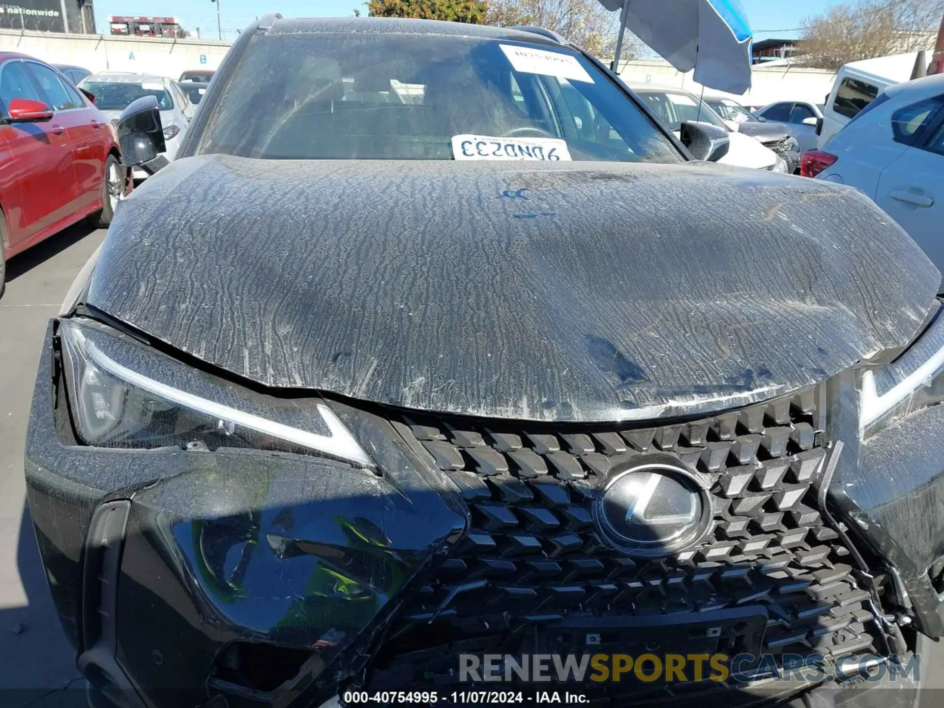 12 Фотография поврежденного автомобиля JTHX6JBH9P2137537 LEXUS UX 250H 2023