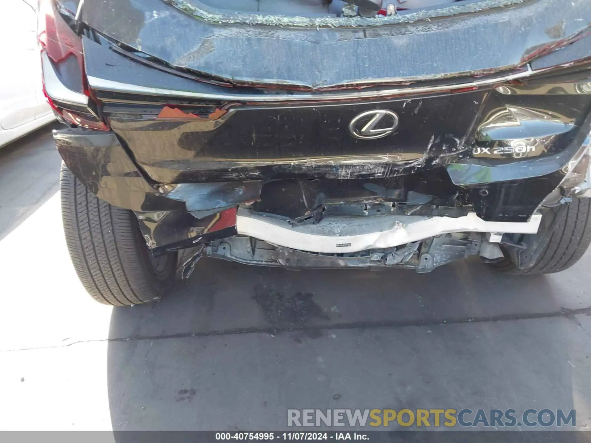 6 Фотография поврежденного автомобиля JTHX6JBH9P2137537 LEXUS UX 250H 2023