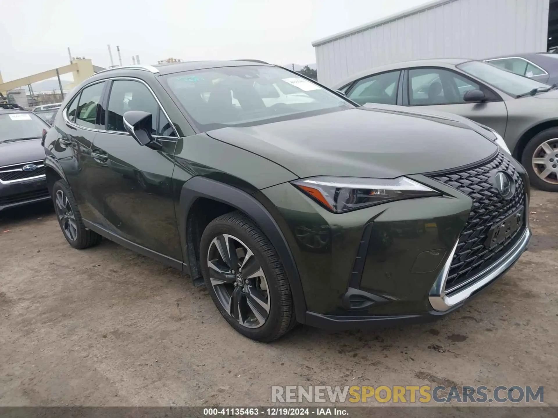 1 Photograph of a damaged car JTHX6JBH9P2151597 LEXUS UX 250H 2023