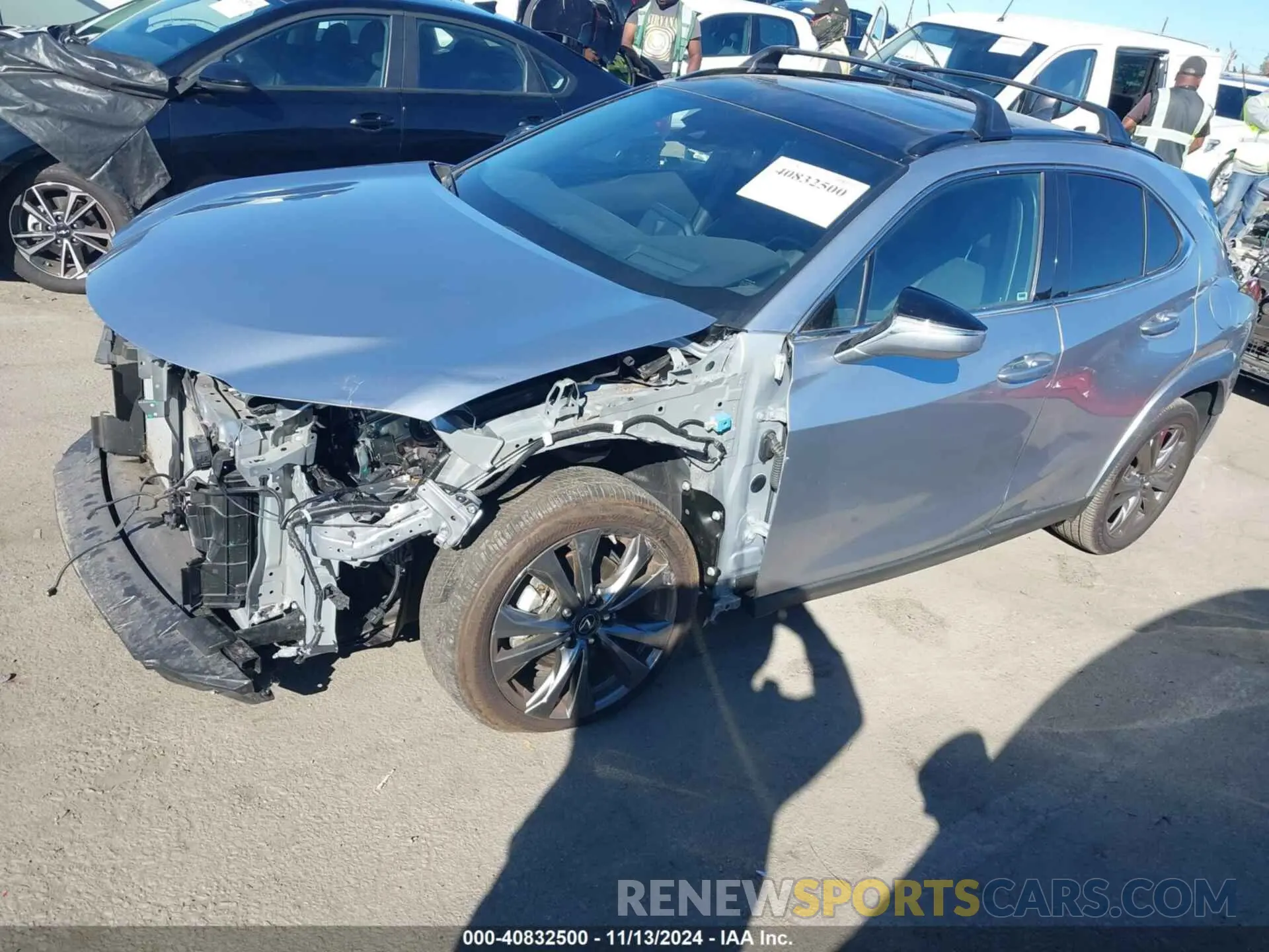 2 Фотография поврежденного автомобиля JTHB6JBH3R2180736 LEXUS UX 250H 2024