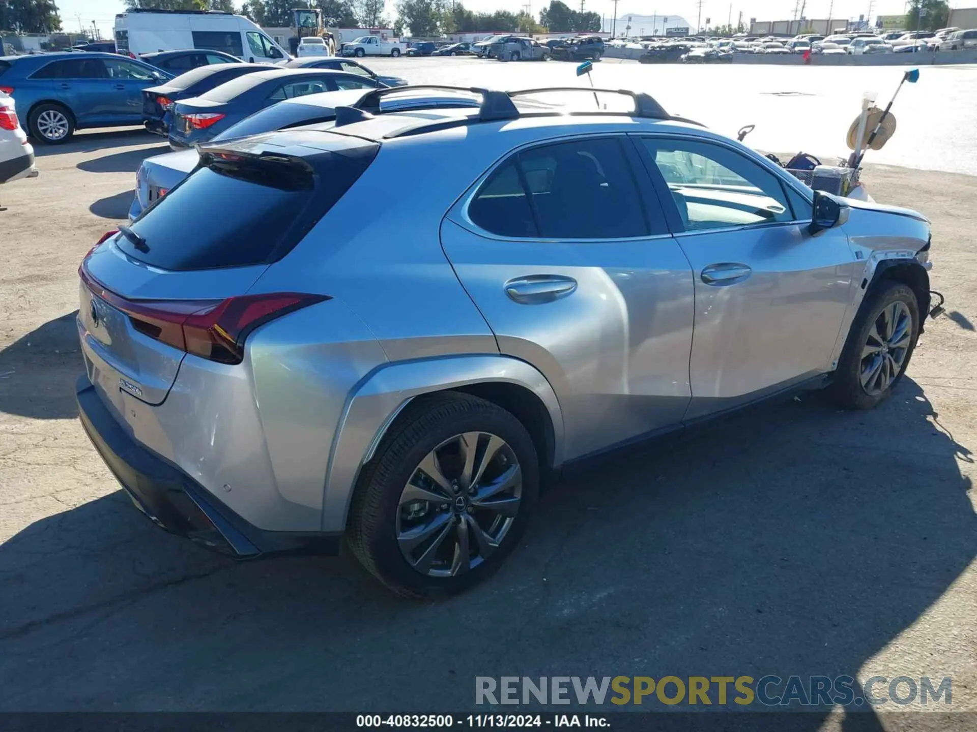4 Фотография поврежденного автомобиля JTHB6JBH3R2180736 LEXUS UX 250H 2024