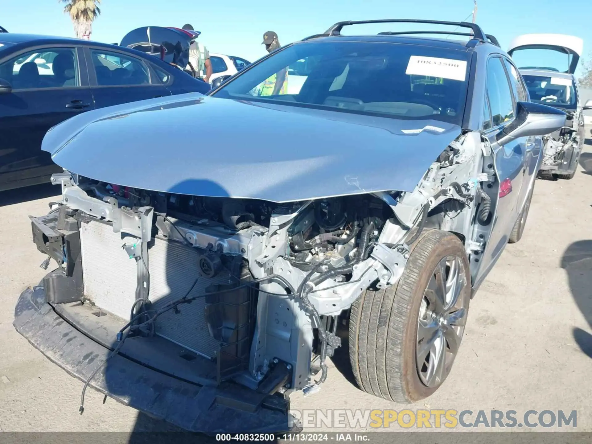6 Фотография поврежденного автомобиля JTHB6JBH3R2180736 LEXUS UX 250H 2024