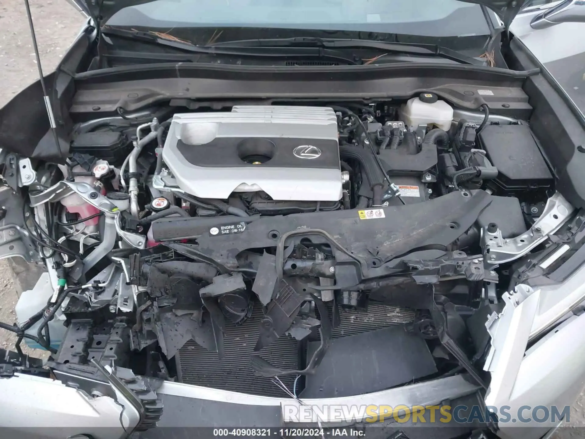 10 Photograph of a damaged car JTHB9JBH8R2073205 LEXUS UX 250H 2024
