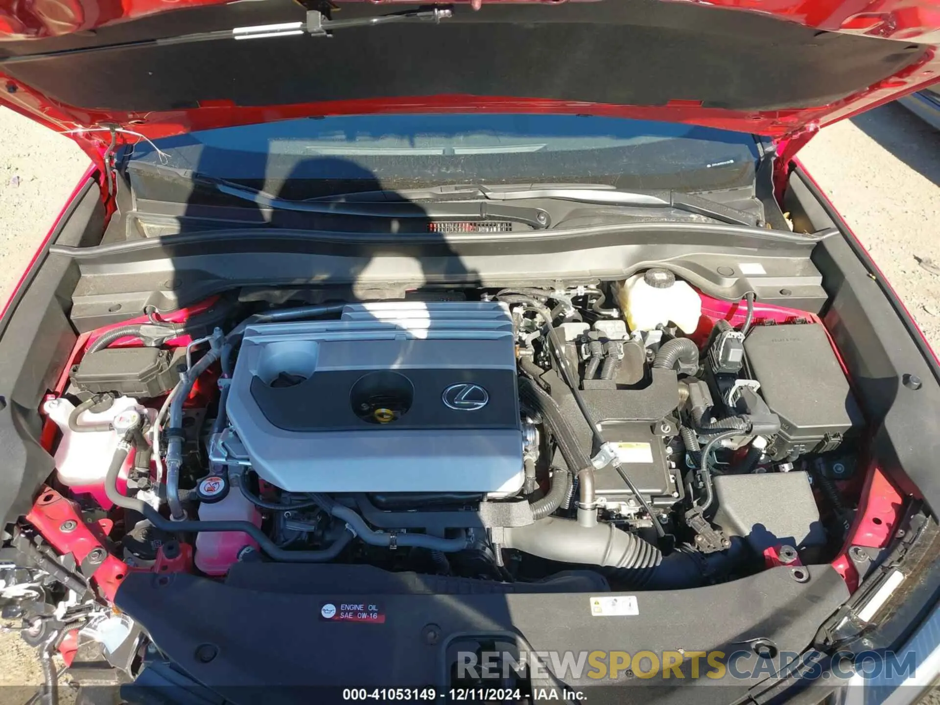 10 Фотография поврежденного автомобиля JTHP6JBH5R2161238 LEXUS UX 250H 2024