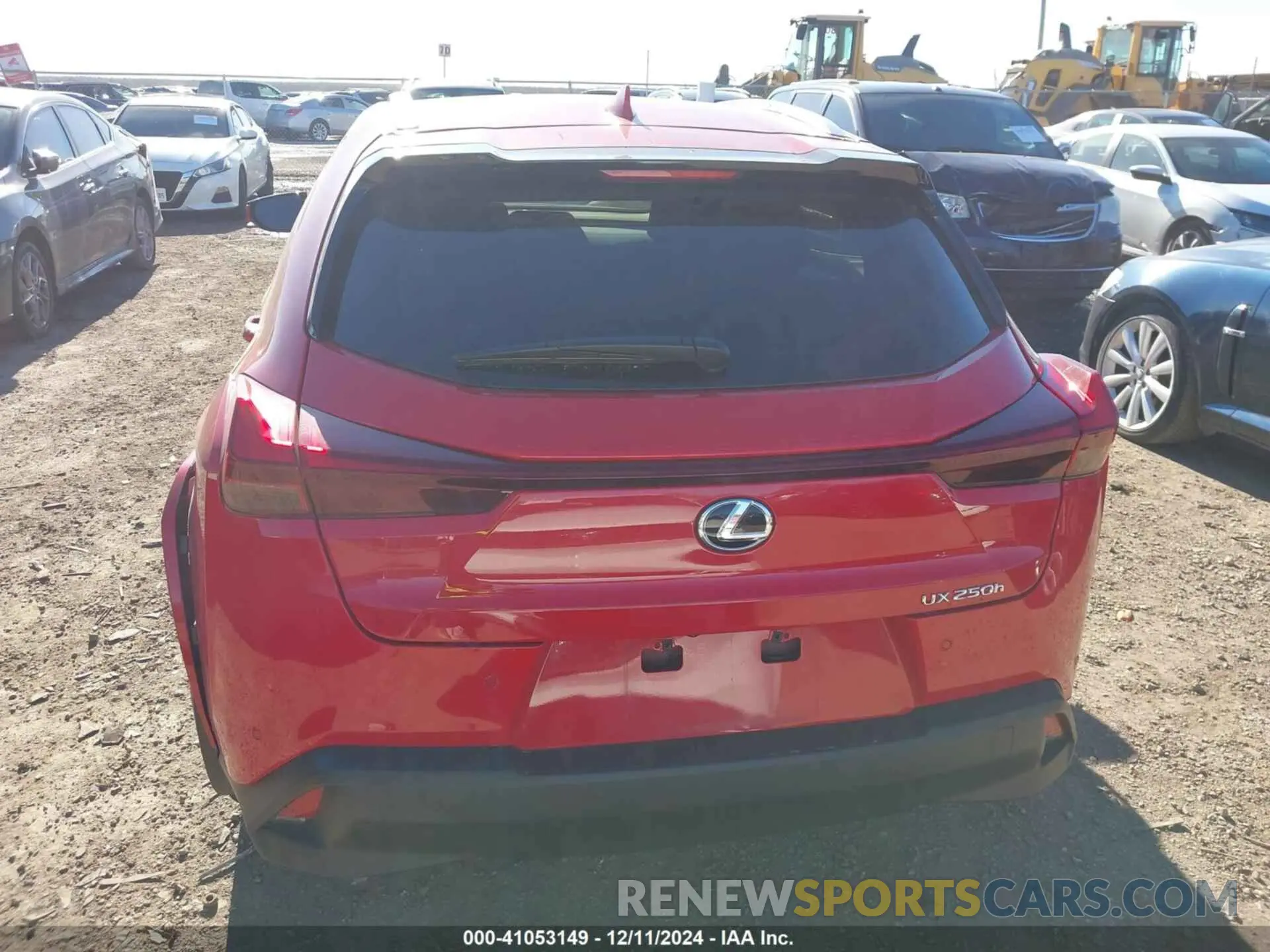 16 Фотография поврежденного автомобиля JTHP6JBH5R2161238 LEXUS UX 250H 2024