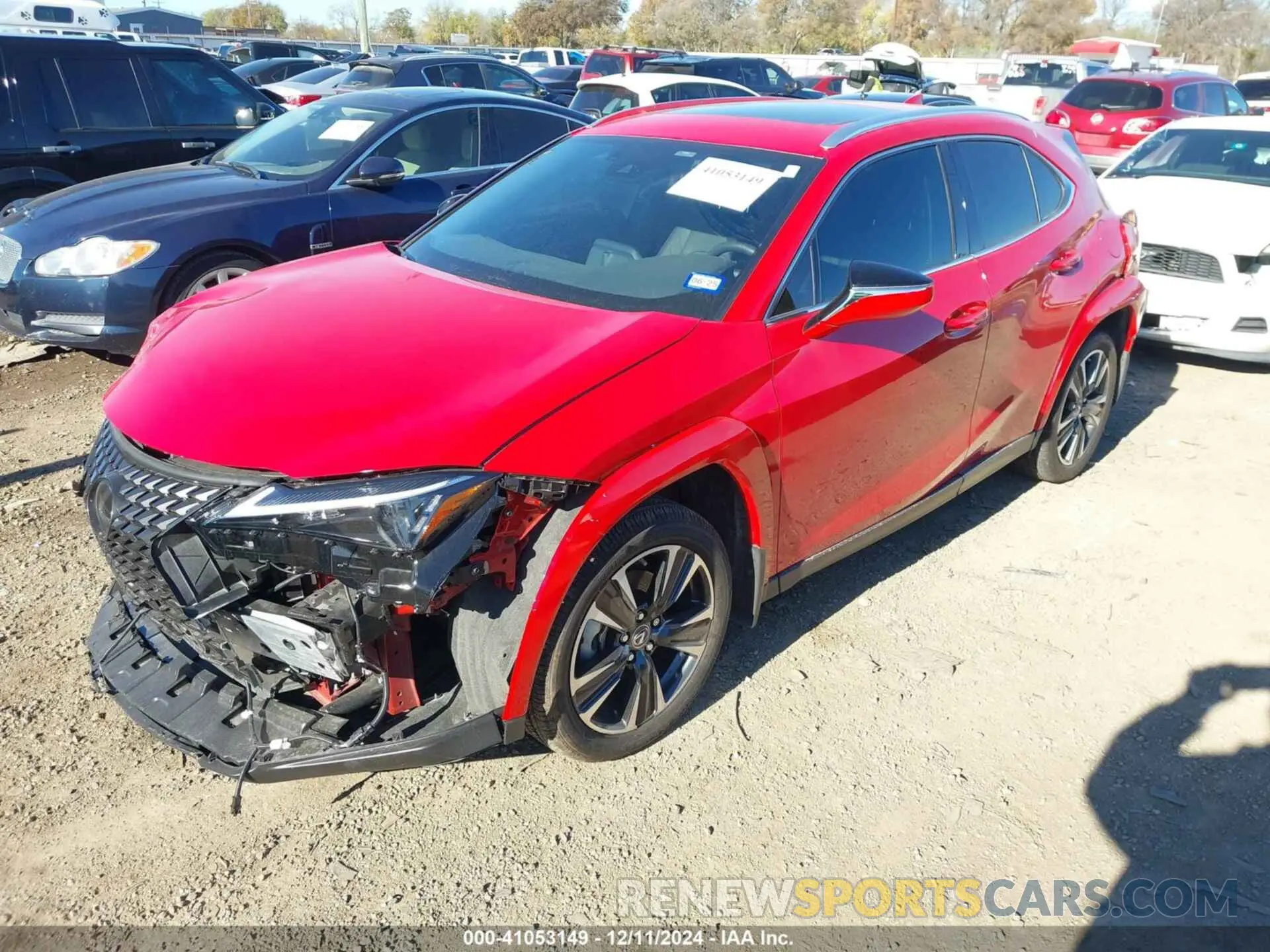 2 Фотография поврежденного автомобиля JTHP6JBH5R2161238 LEXUS UX 250H 2024