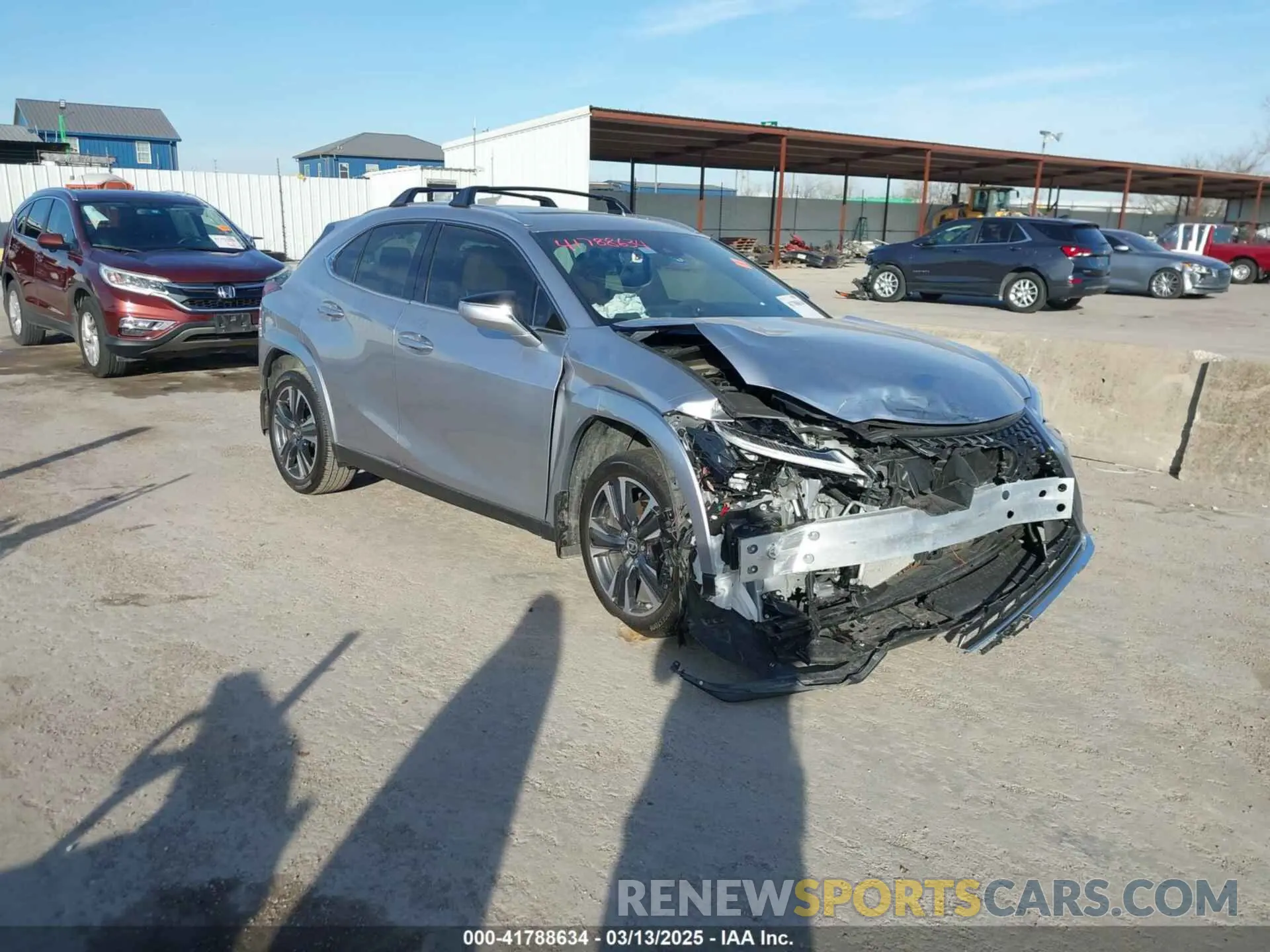 1 Photograph of a damaged car JTHP6JBH6R2174287 LEXUS UX 250H 2024