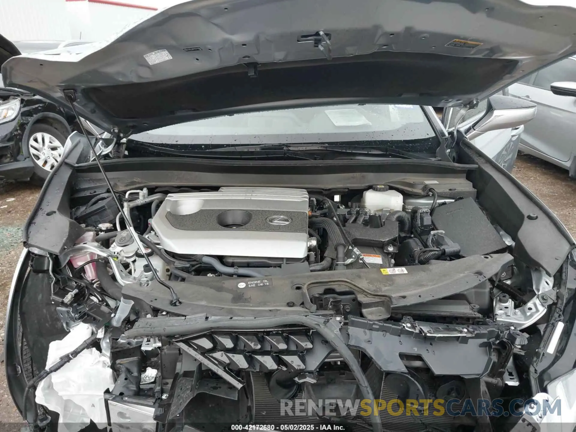 10 Фотография поврежденного автомобиля JTHP6JBH7R2193351 LEXUS UX 250H 2024