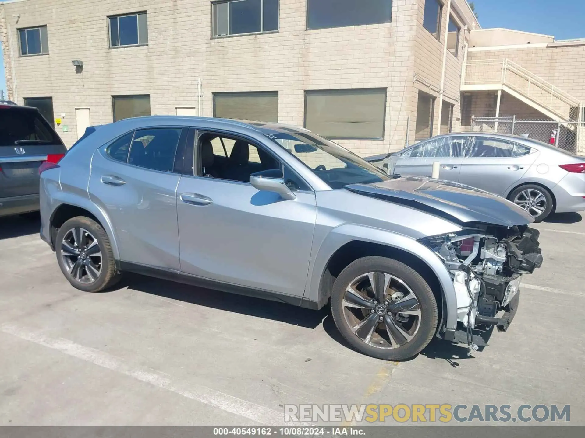 1 Photograph of a damaged car JTHP6JBHXR2179136 LEXUS UX 250H 2024