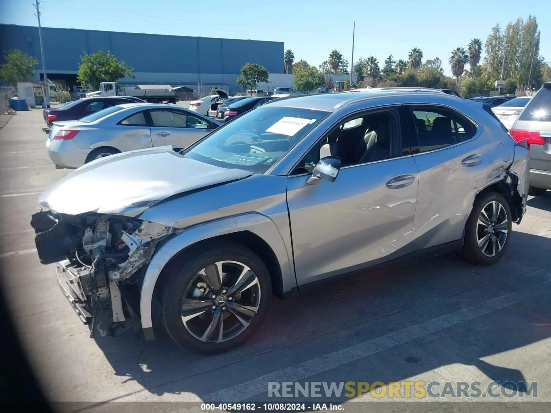 2 Photograph of a damaged car JTHP6JBHXR2179136 LEXUS UX 250H 2024