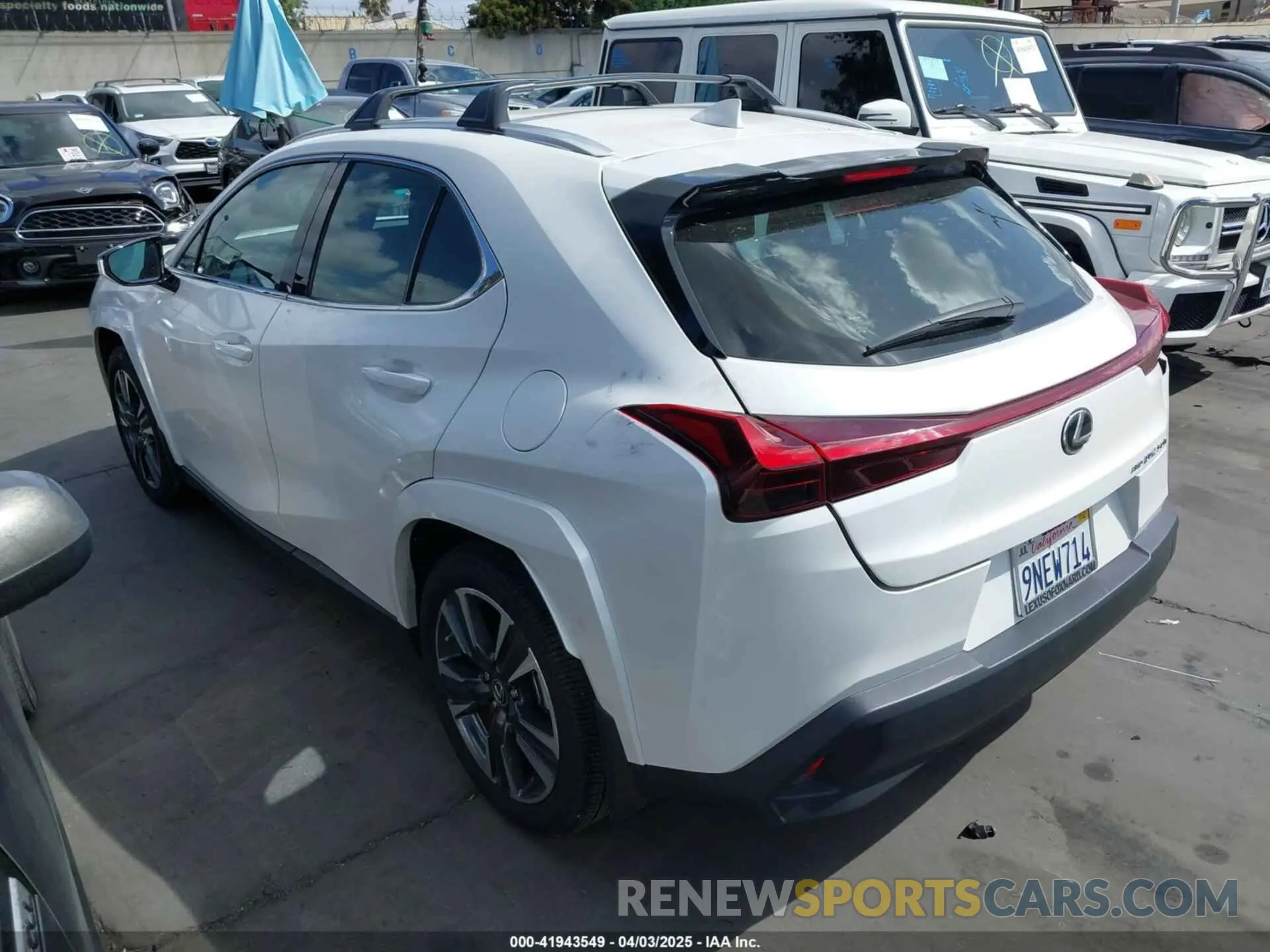 3 Photograph of a damaged car JTHP9JBH3R2077751 LEXUS UX 250H 2024
