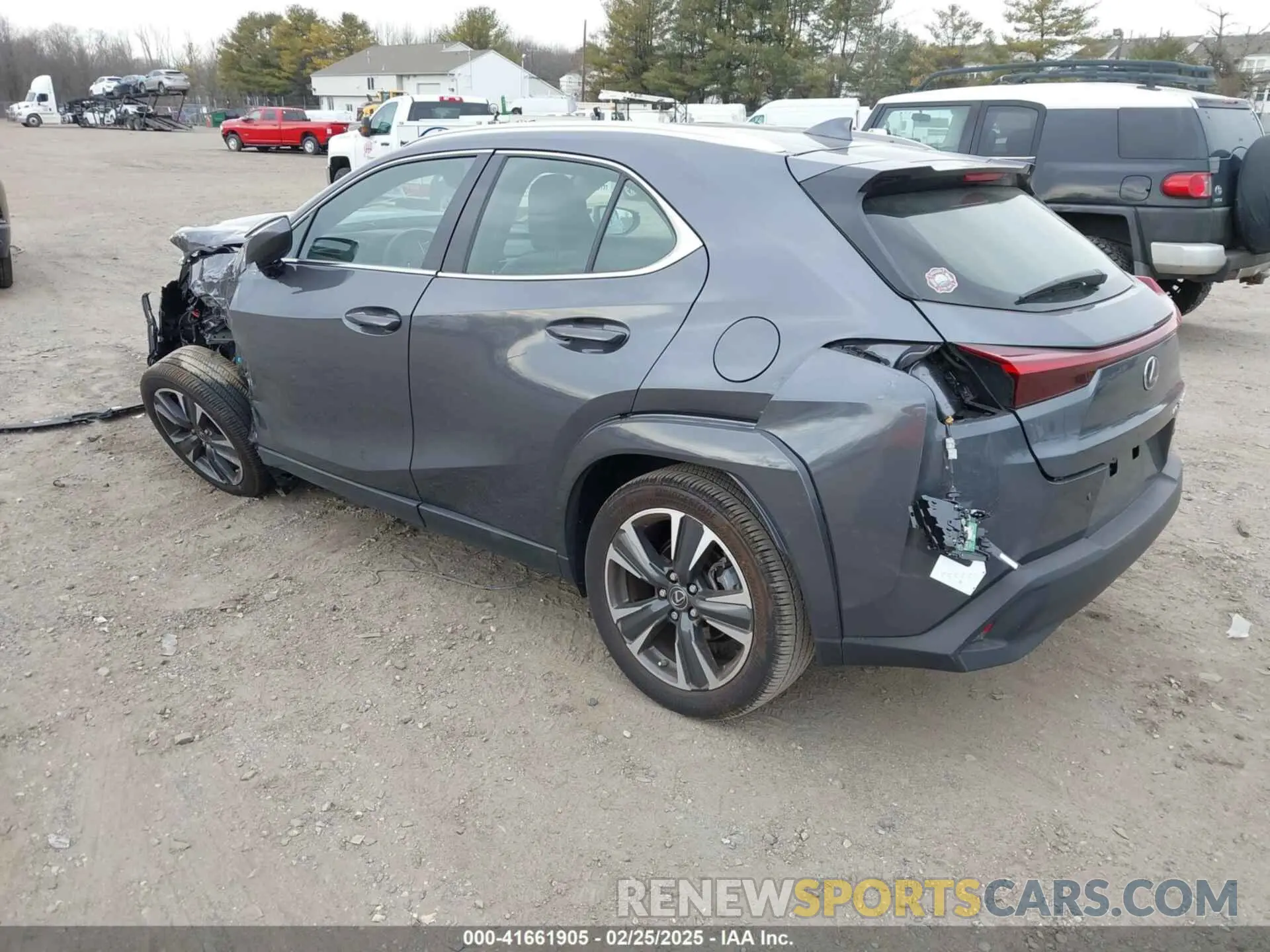 3 Фотография поврежденного автомобиля JTHP9JBH8R2079284 LEXUS UX 250H 2024