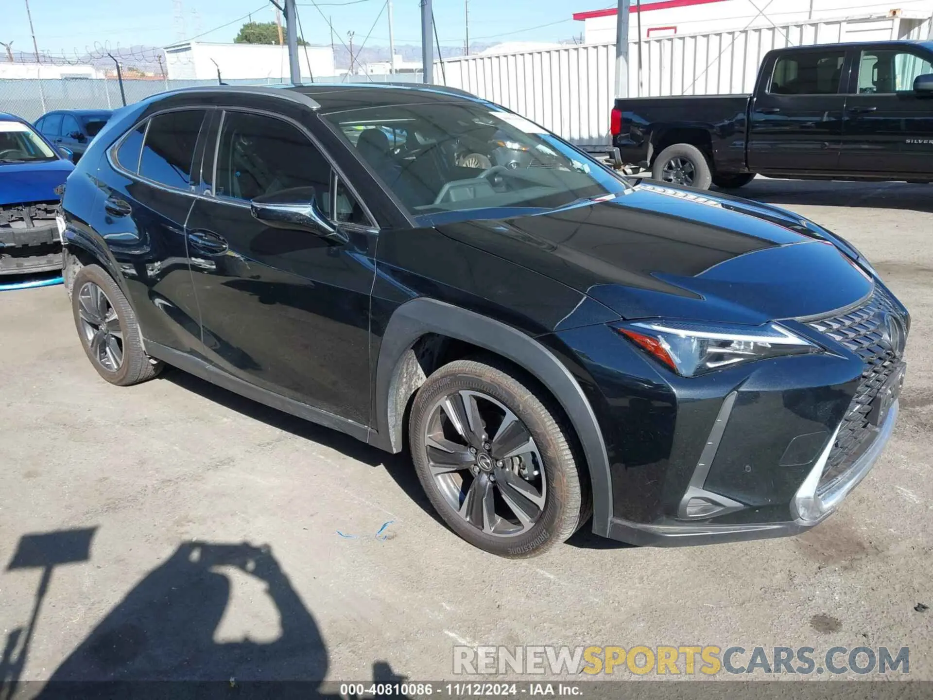 1 Photograph of a damaged car JTHX6JBH7R2176047 LEXUS UX 250H 2024