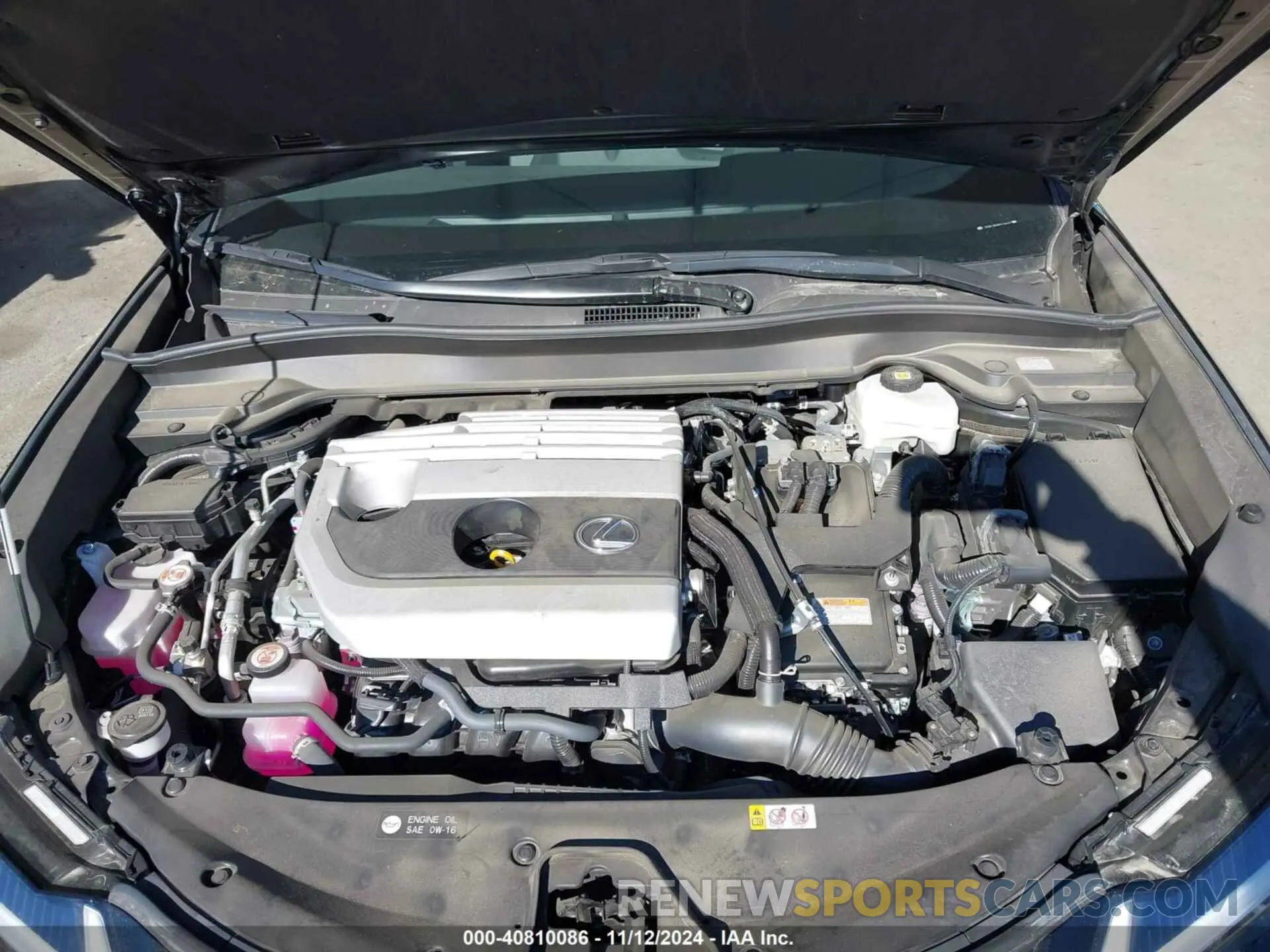 10 Photograph of a damaged car JTHX6JBH7R2176047 LEXUS UX 250H 2024