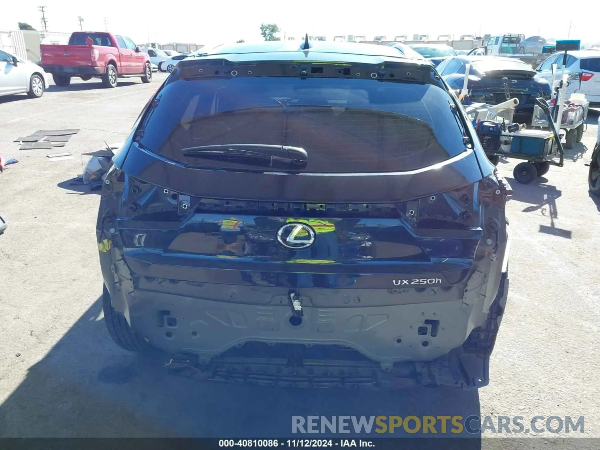 17 Photograph of a damaged car JTHX6JBH7R2176047 LEXUS UX 250H 2024