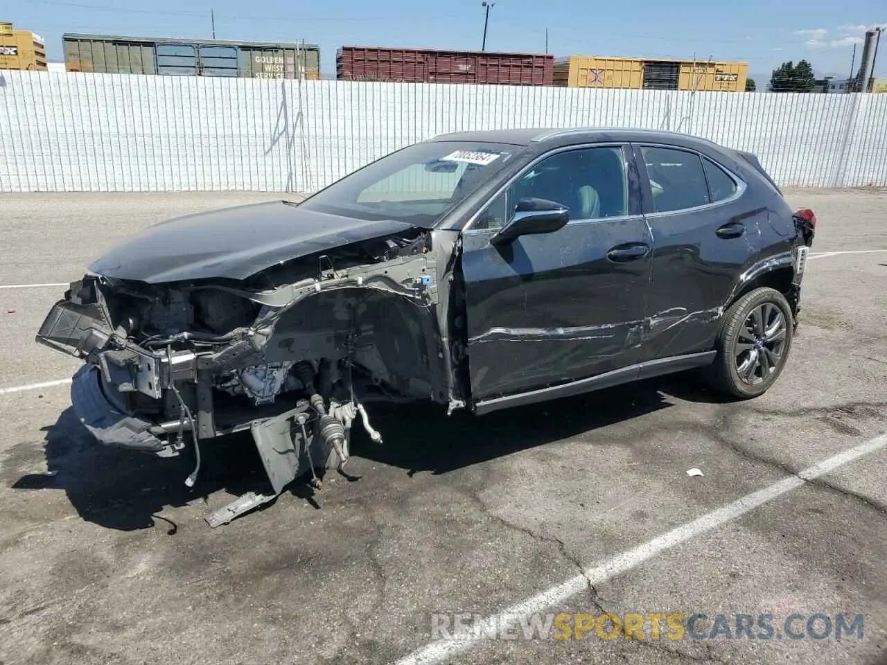 1 Фотография поврежденного автомобиля JTHE9JBH2N2056763 LEXUS UX 250H BA 2022
