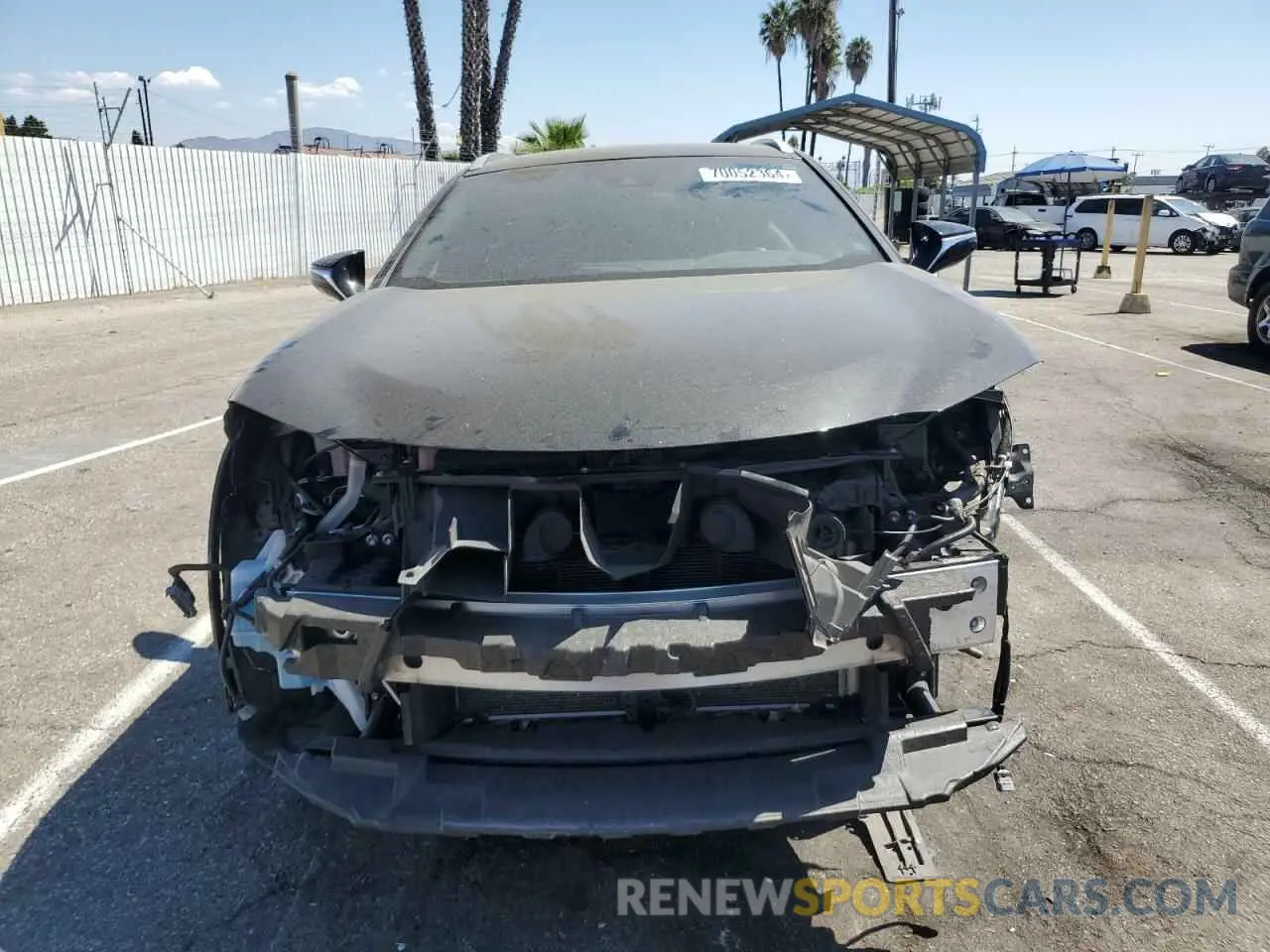 5 Фотография поврежденного автомобиля JTHE9JBH2N2056763 LEXUS UX 250H BA 2022