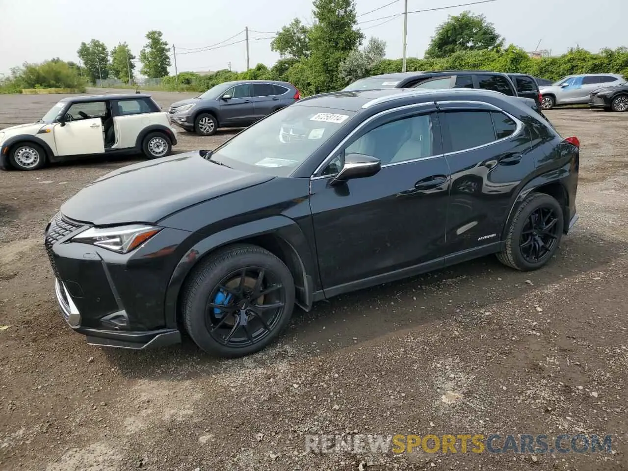 1 Photograph of a damaged car JTHL9JBH4N2060062 LEXUS UX 250H BA 2022