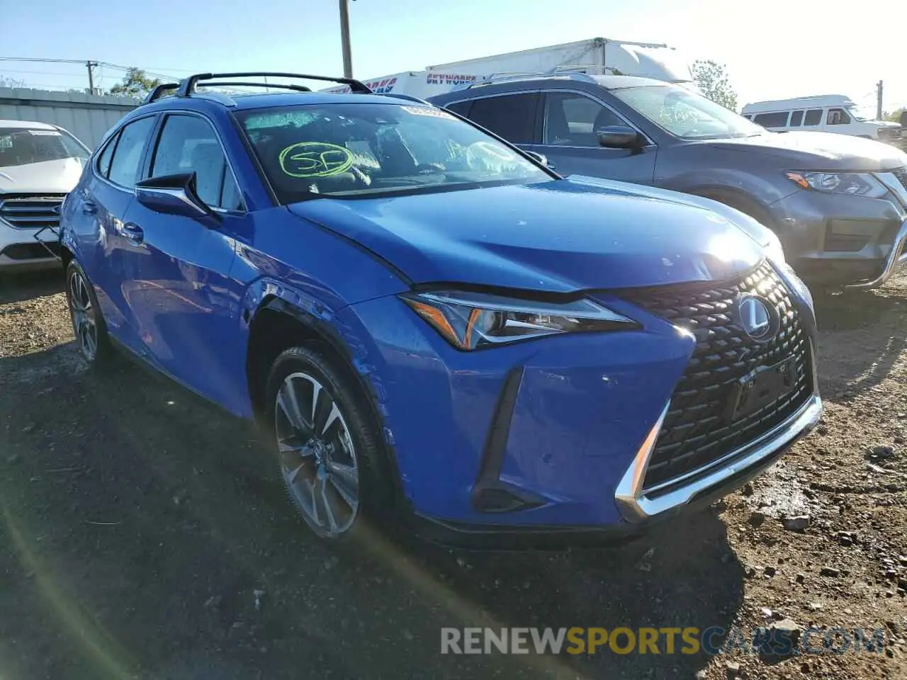 1 Фотография поврежденного автомобиля JTHP9JBH6N2060050 LEXUS UX 250H BA 2022