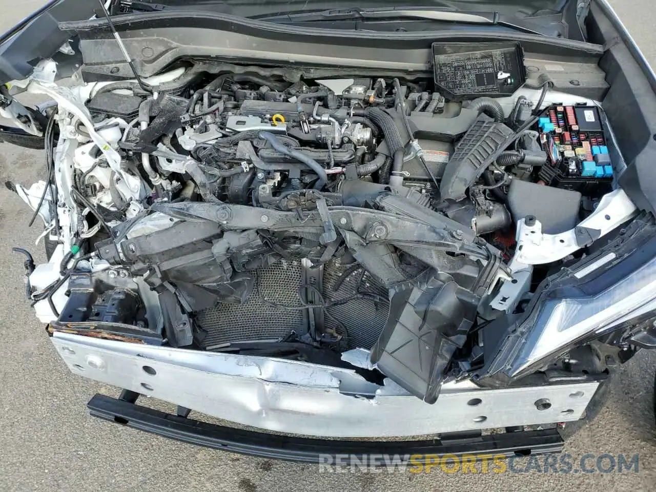 11 Фотография поврежденного автомобиля JTHP9JBH7N2062261 LEXUS UX 250H BA 2022