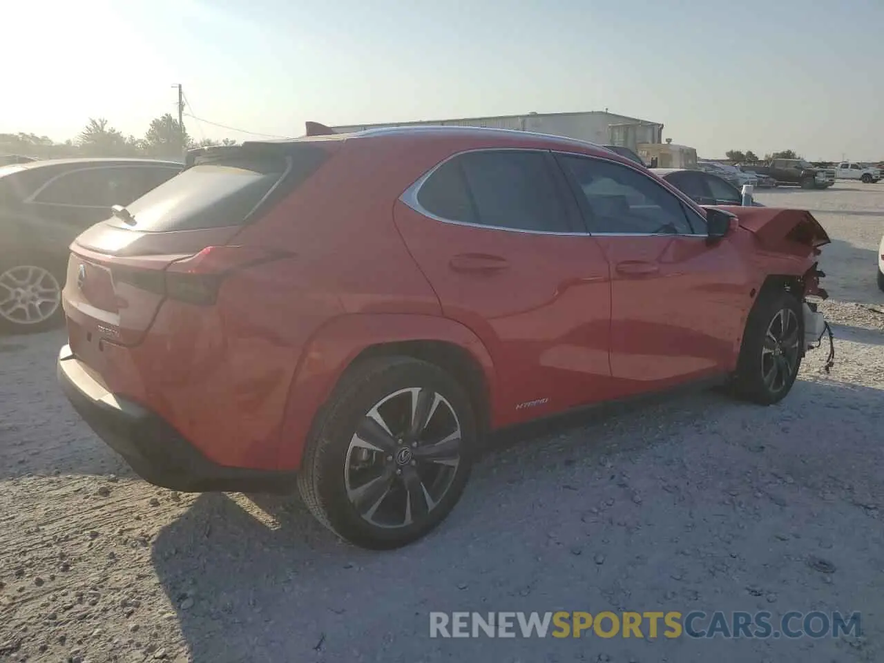 3 Фотография поврежденного автомобиля JTHP9JBH9N2060396 LEXUS UX 250H BA 2022