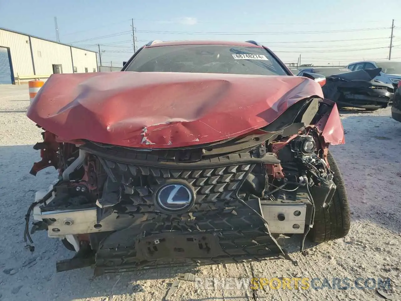 5 Фотография поврежденного автомобиля JTHP9JBH9N2060396 LEXUS UX 250H BA 2022