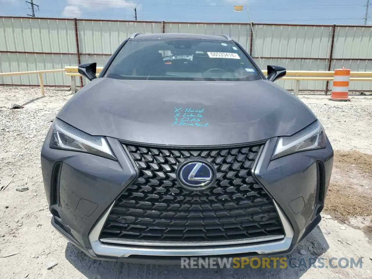5 Photograph of a damaged car JTHP9JBHXN2059452 LEXUS UX 250H BA 2022
