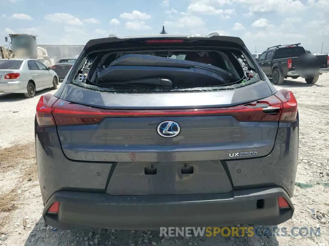 6 Photograph of a damaged car JTHP9JBHXN2059452 LEXUS UX 250H BA 2022