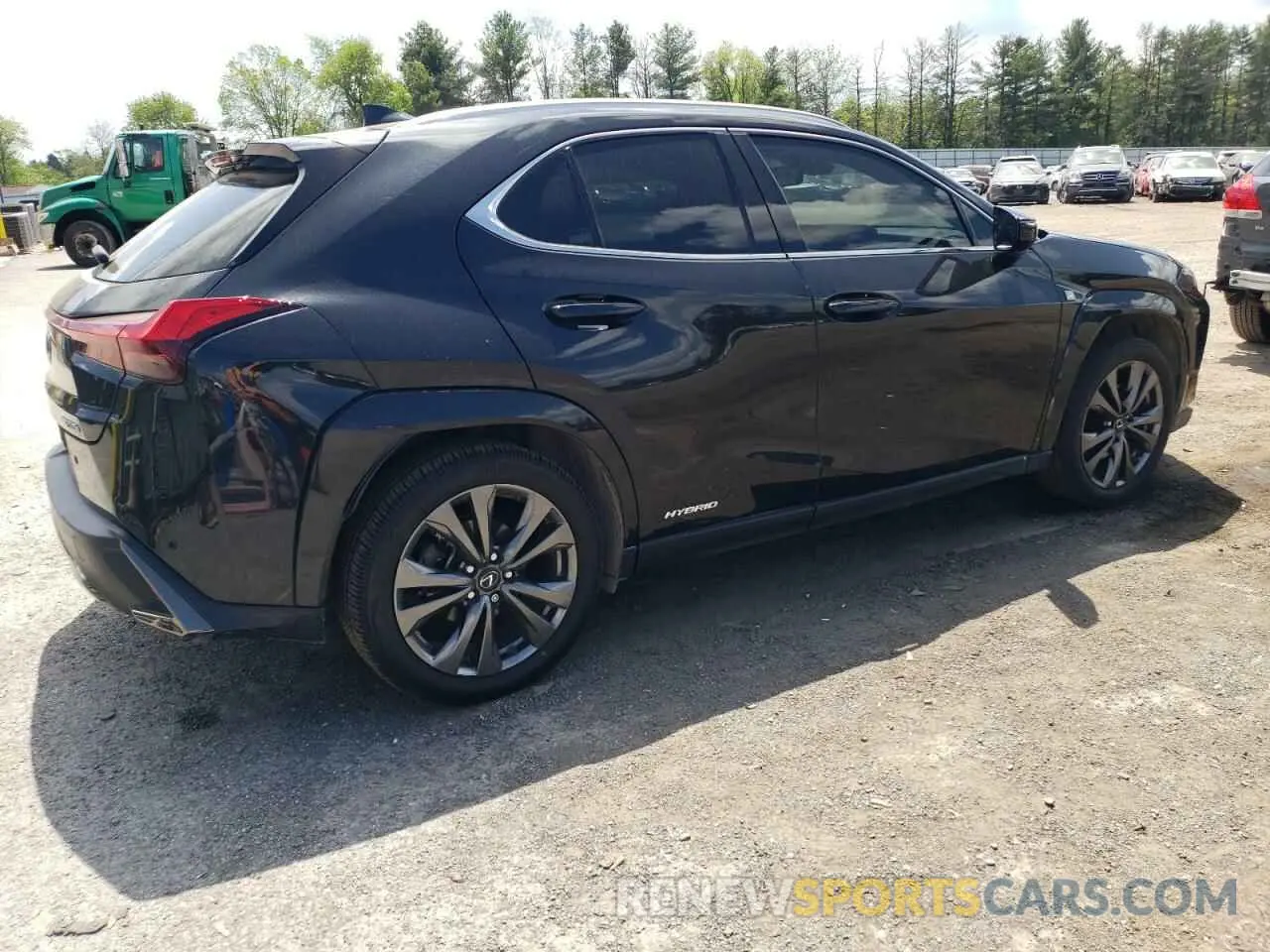3 Photograph of a damaged car JTHR9JBH0N2062952 LEXUS UX 250H BA 2022