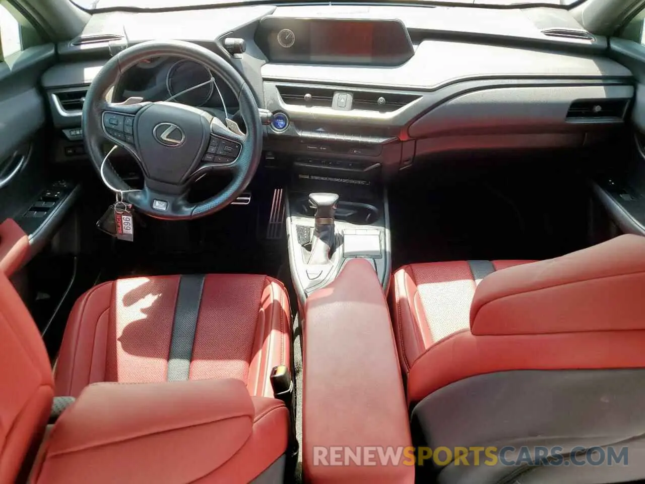 10 Photograph of a damaged car JTHR9JBH1N2057419 LEXUS UX 250H BA 2022