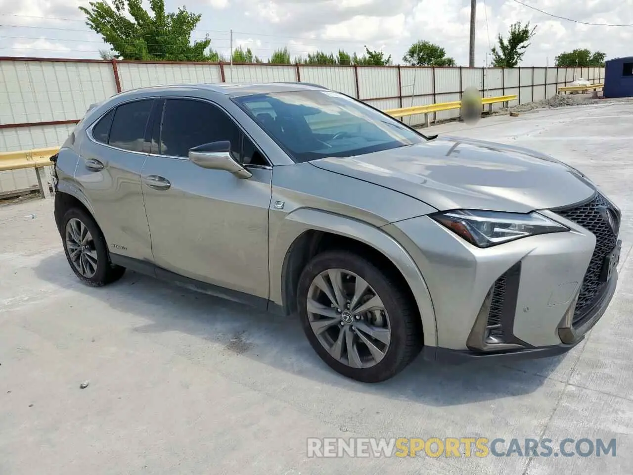 4 Photograph of a damaged car JTHR9JBH1N2057419 LEXUS UX 250H BA 2022