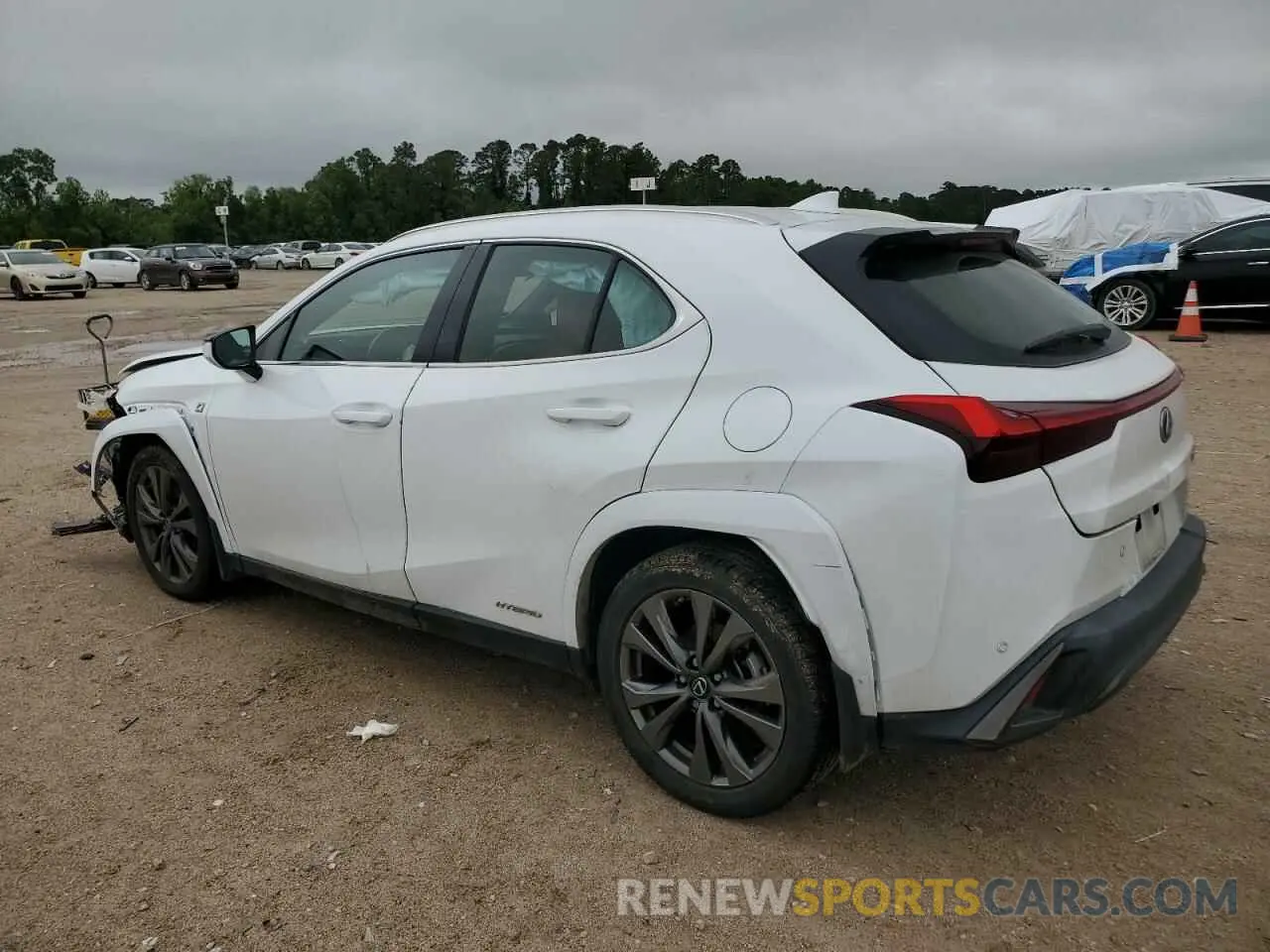 2 Photograph of a damaged car JTHR9JBH2N2059518 LEXUS UX 250H BA 2022
