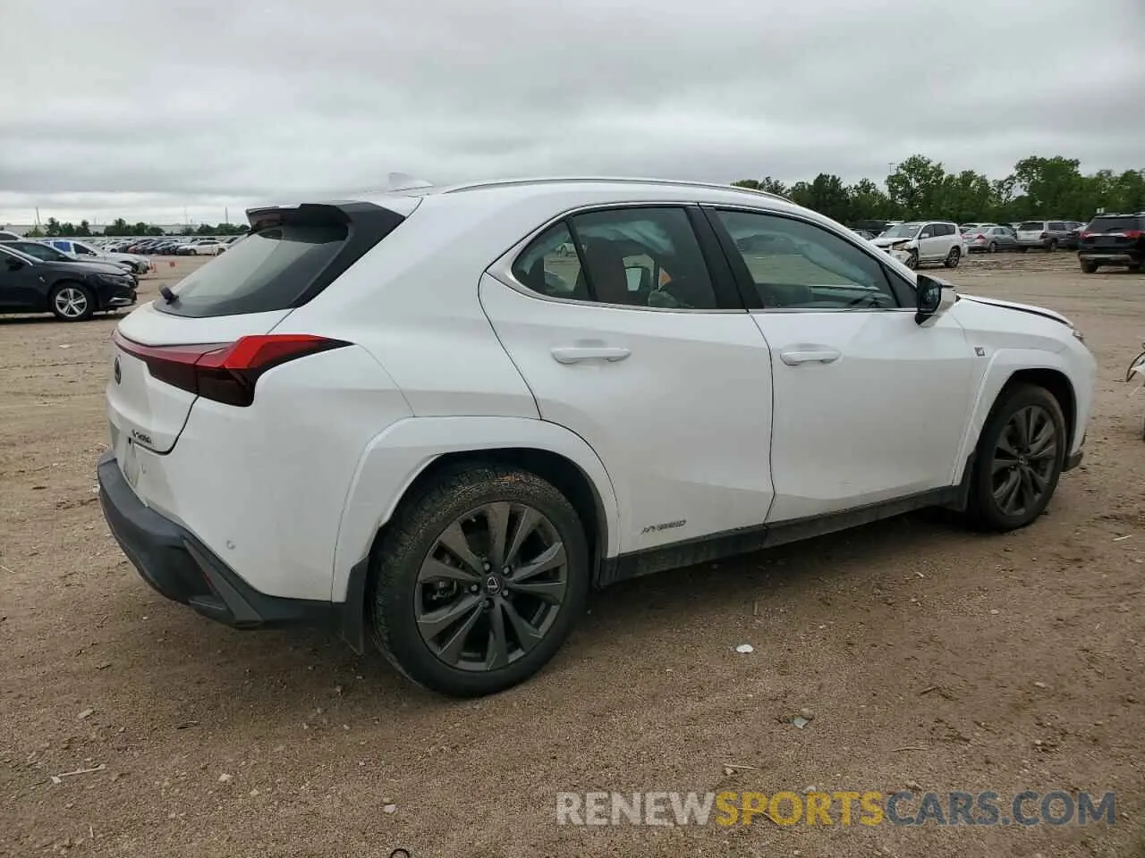 3 Photograph of a damaged car JTHR9JBH2N2059518 LEXUS UX 250H BA 2022