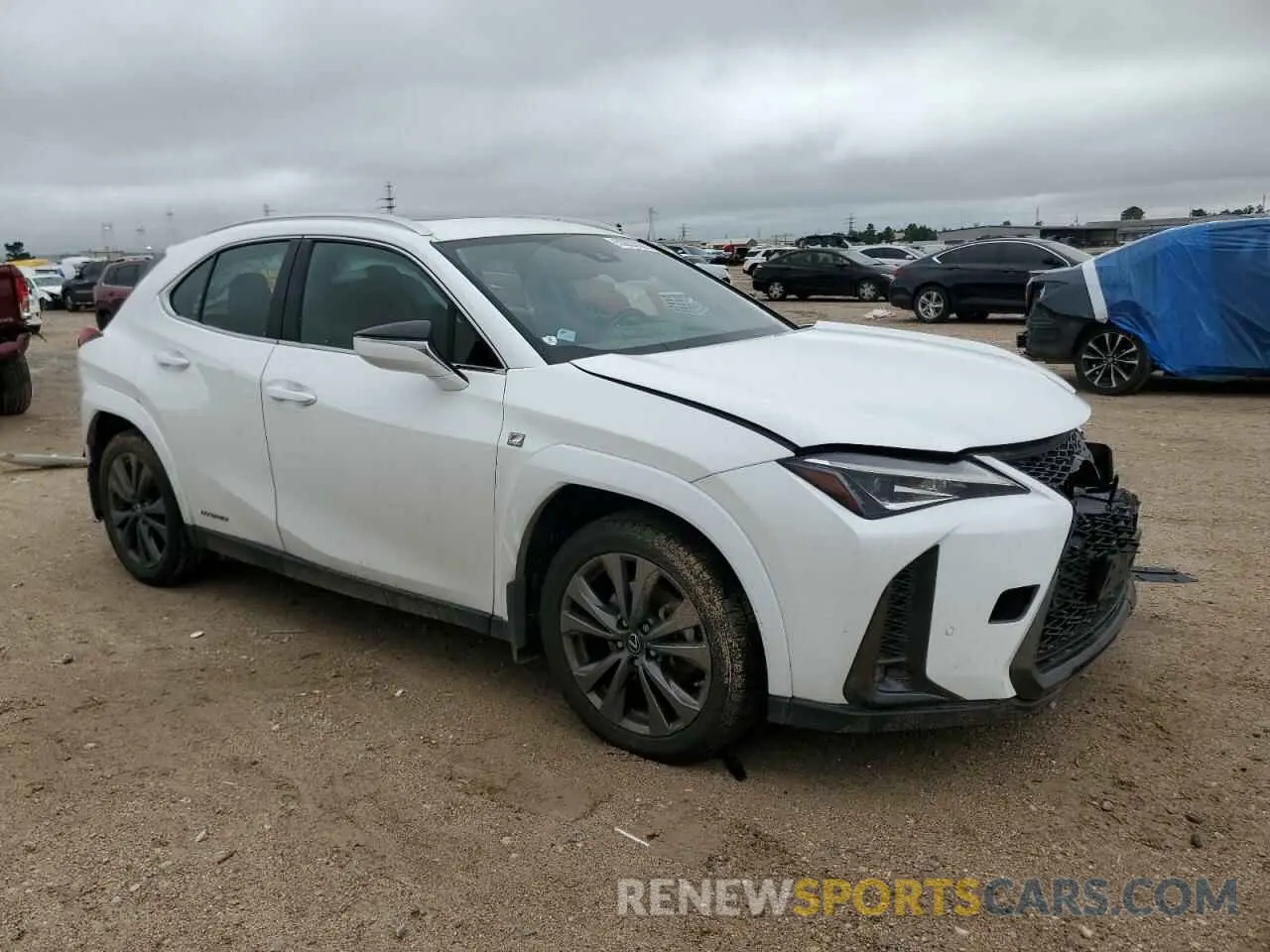 4 Photograph of a damaged car JTHR9JBH2N2059518 LEXUS UX 250H BA 2022