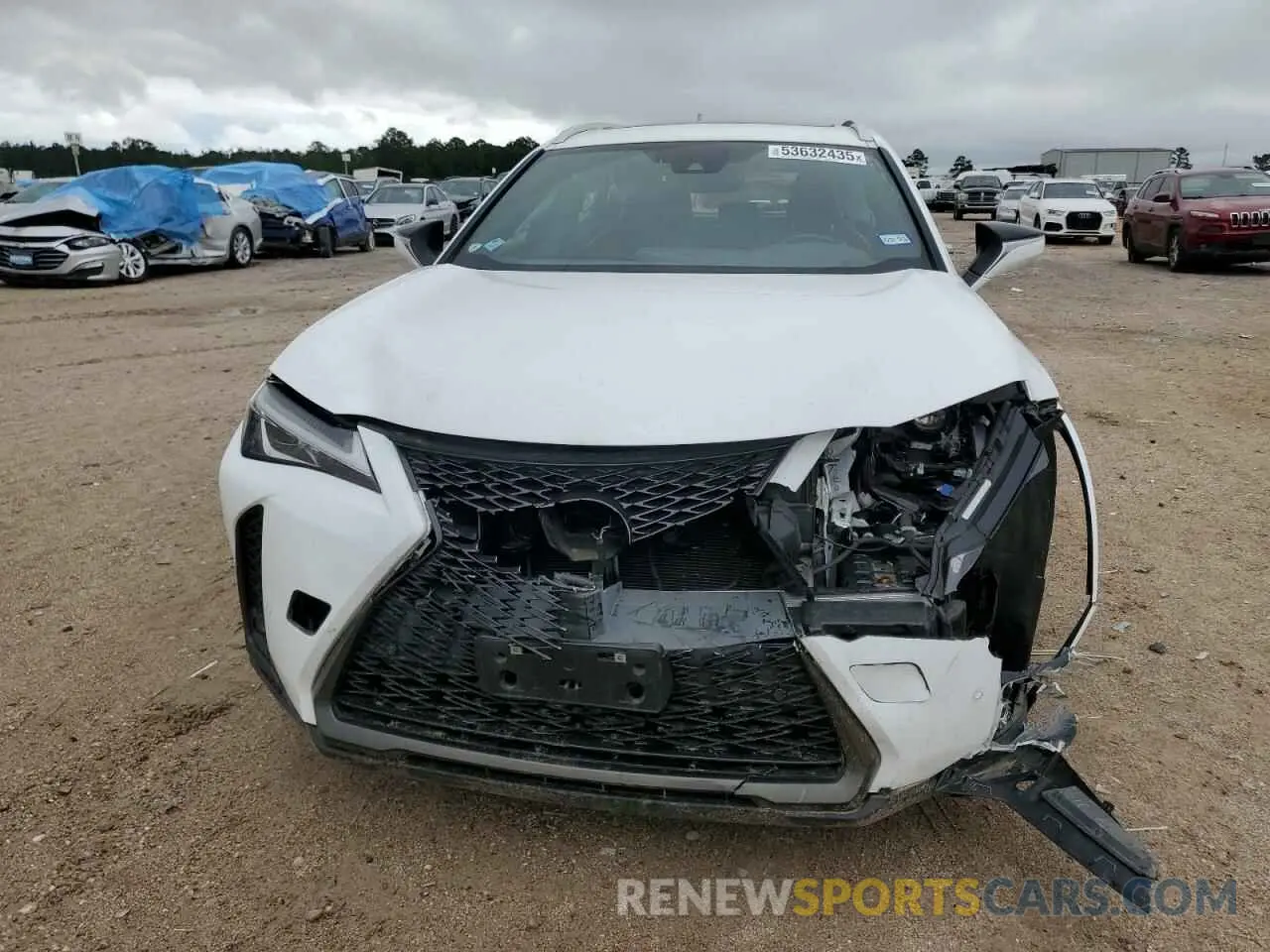 5 Photograph of a damaged car JTHR9JBH2N2059518 LEXUS UX 250H BA 2022