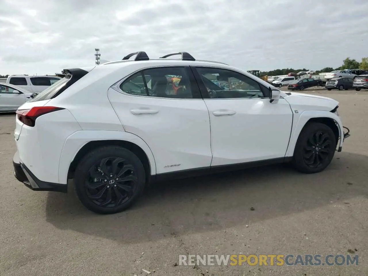 3 Фотография поврежденного автомобиля JTHR9JBH9N2060634 LEXUS UX 250H BA 2022