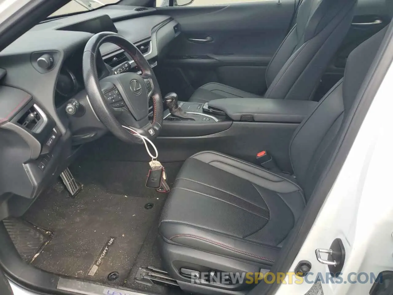 7 Фотография поврежденного автомобиля JTHR9JBH9N2060634 LEXUS UX 250H BA 2022