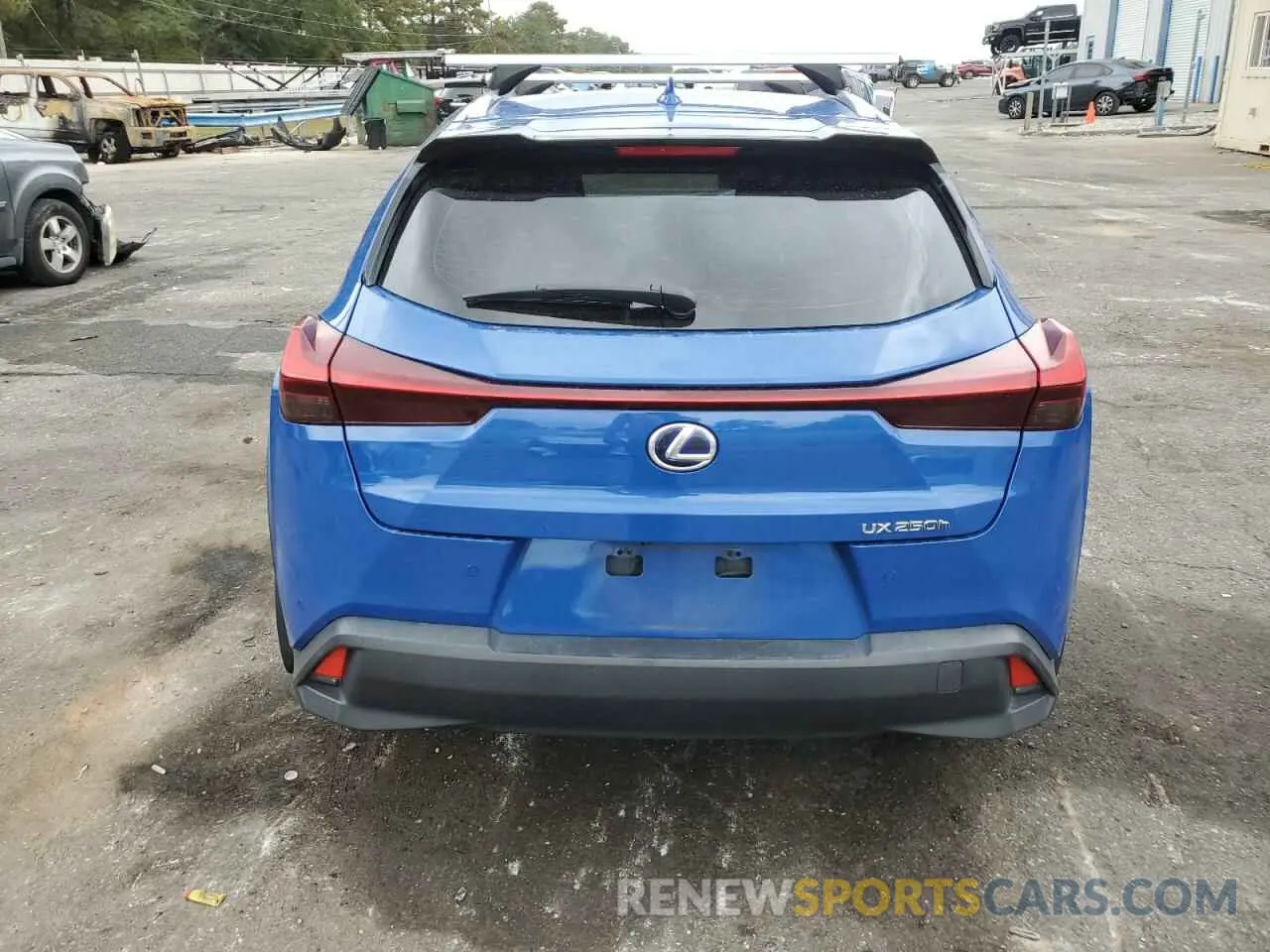 6 Photograph of a damaged car JTHX9JBH1N2056312 LEXUS UX 250H BA 2022