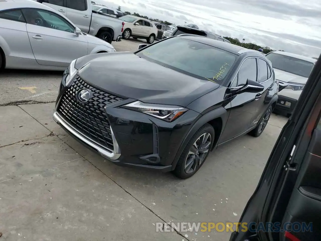 1 Photograph of a damaged car JTHX9JBH3N2057980 LEXUS UX 250H BA 2022