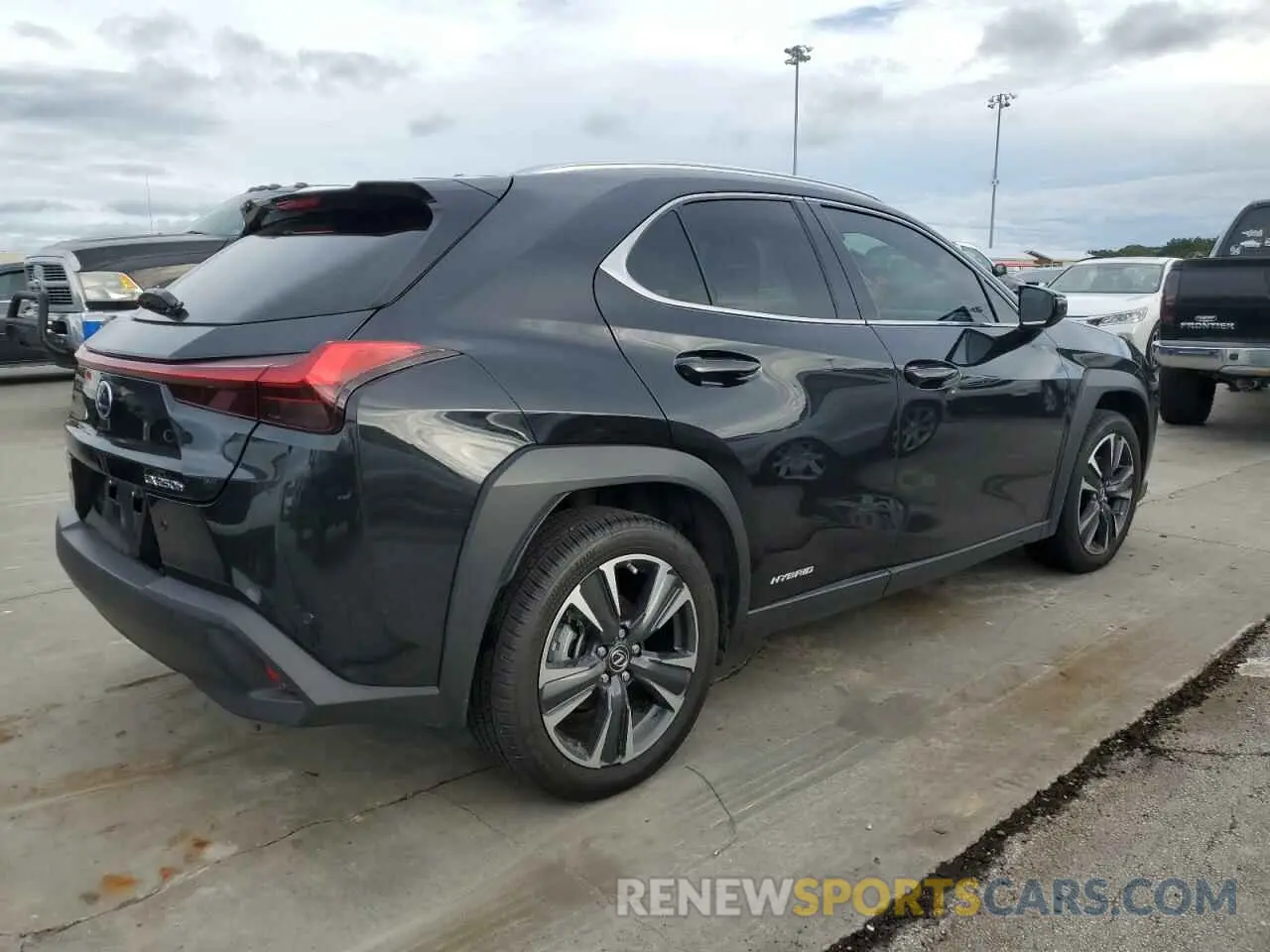 3 Photograph of a damaged car JTHX9JBH3N2057980 LEXUS UX 250H BA 2022