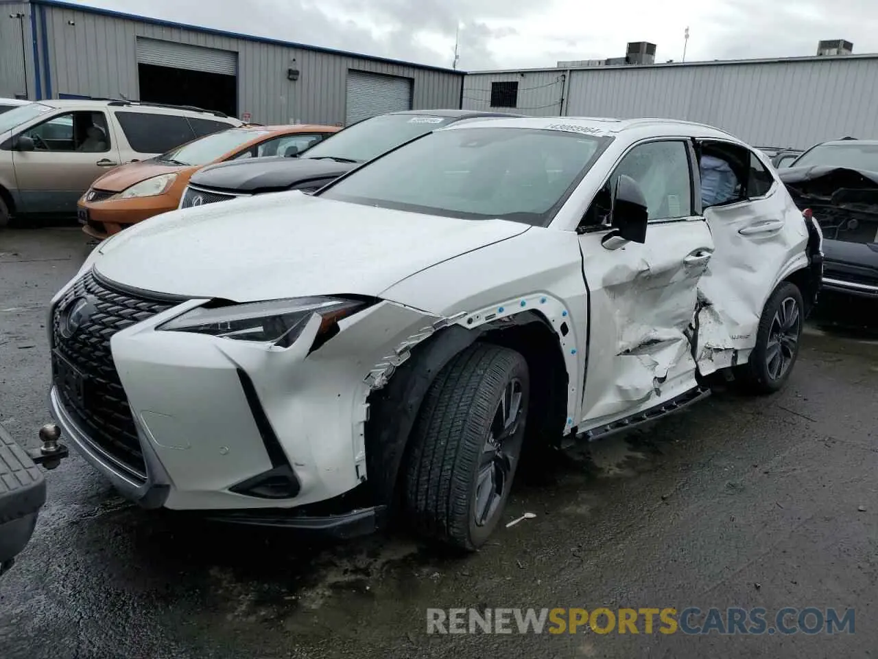 1 Фотография поврежденного автомобиля JTHX9JBH6N2061859 LEXUS UX 250H BA 2022