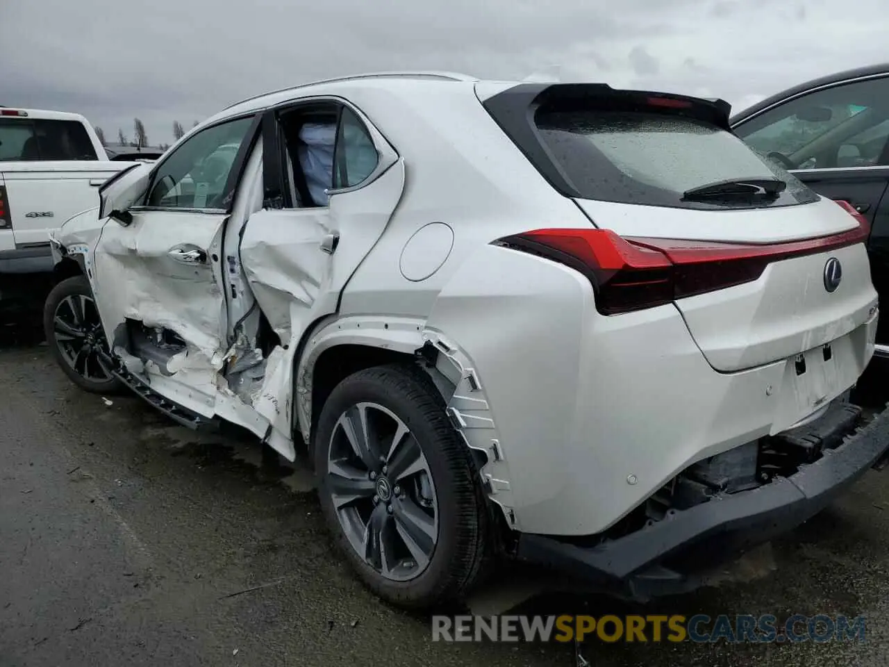 2 Фотография поврежденного автомобиля JTHX9JBH6N2061859 LEXUS UX 250H BA 2022