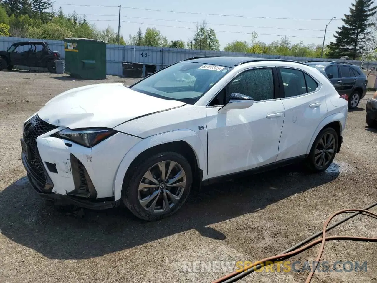 1 Photograph of a damaged car JTHB9JBH1P2067579 LEXUS UX 250H BA 2023