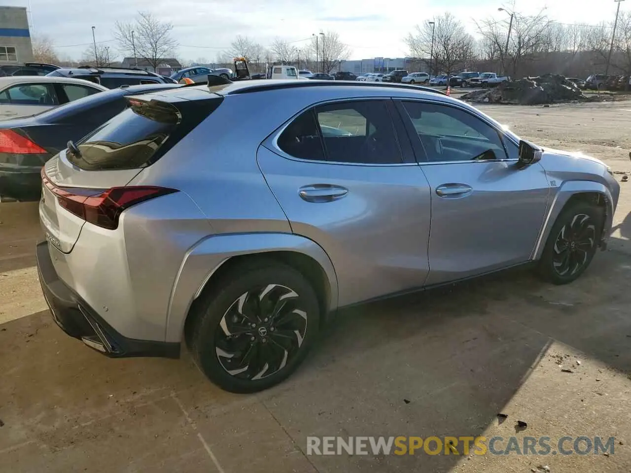 3 Photograph of a damaged car JTHB9JBHXP2067404 LEXUS UX 250H BA 2023