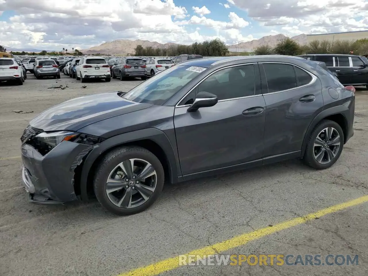 1 Фотография поврежденного автомобиля JTHX6JBH7P2152165 LEXUS UX 250H BA 2023