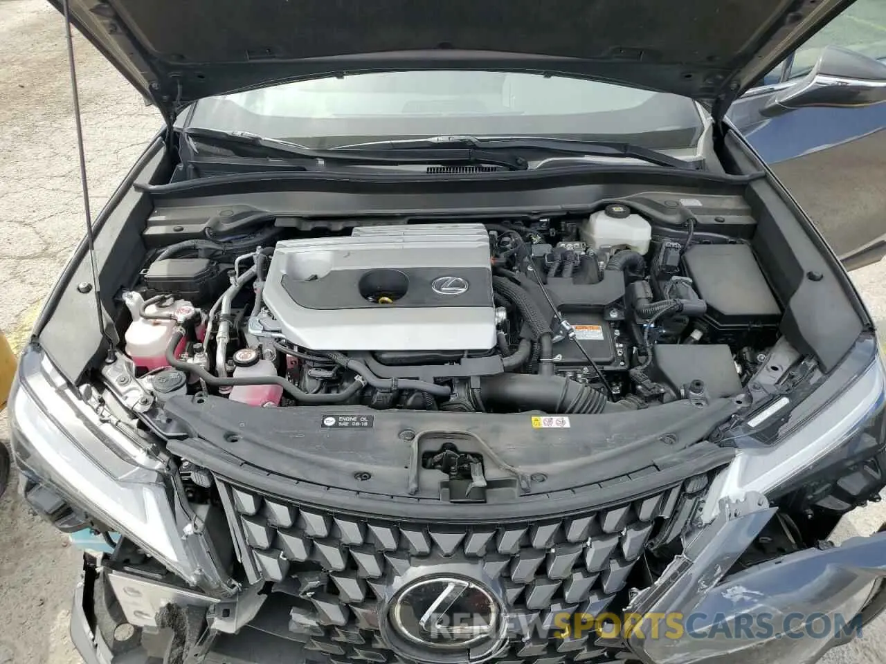 12 Фотография поврежденного автомобиля JTHX6JBH7P2152165 LEXUS UX 250H BA 2023