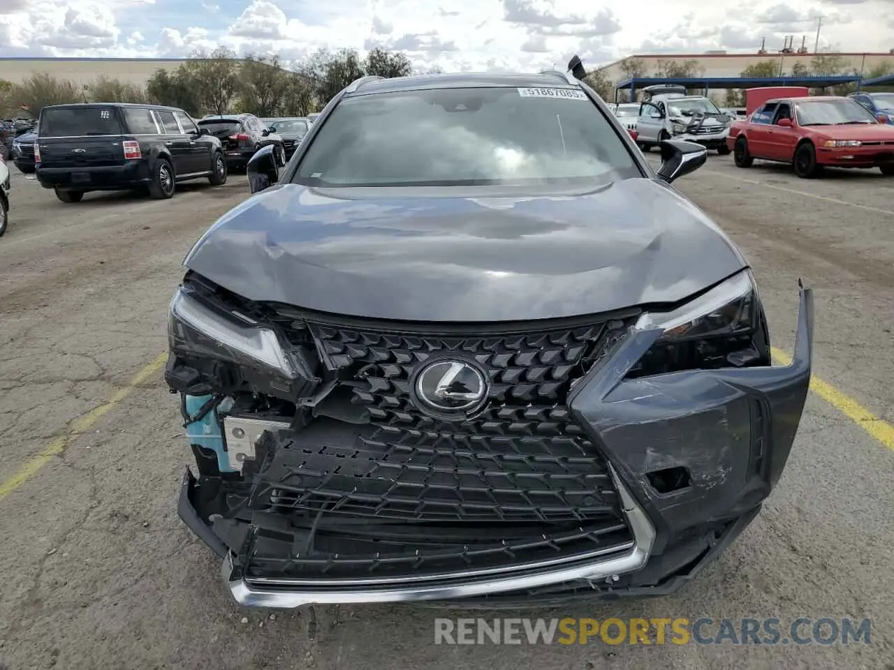 5 Фотография поврежденного автомобиля JTHX6JBH7P2152165 LEXUS UX 250H BA 2023